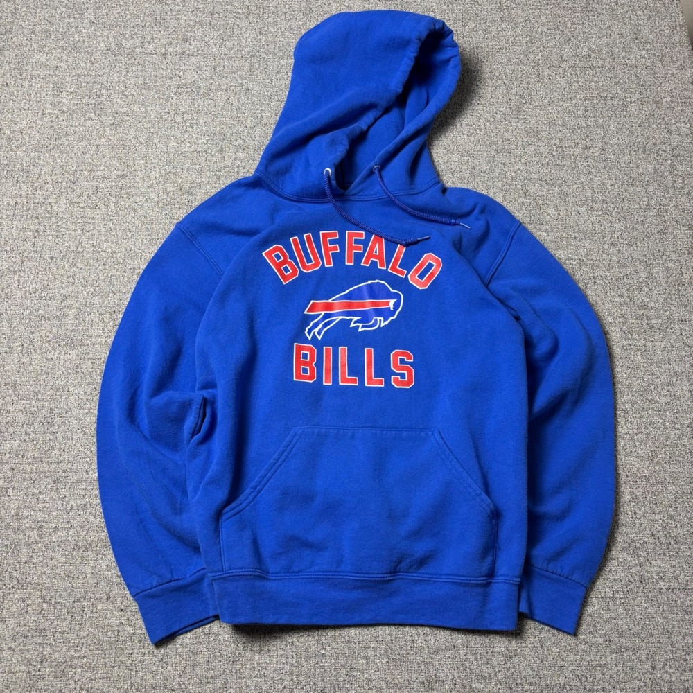Buffalo Bills Hoodie Mens Small Blue NFL Football Pullover NFL Team Apparel